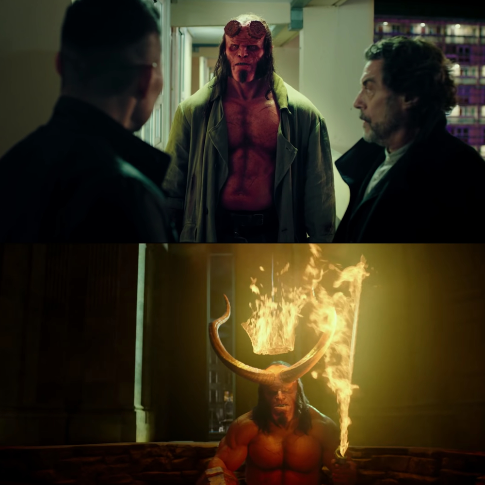 Cheio De Humor E Cenas Eletrizantes Primeiro Trailer De Hellboy é Divulgado Vem Assistir 7995